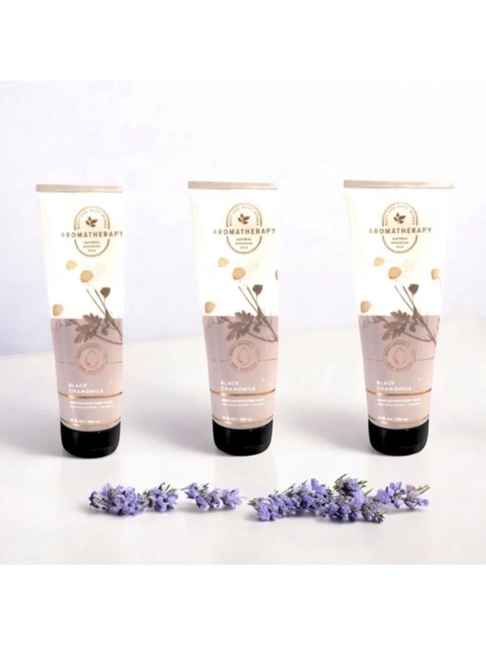 3 Aromatherapy Black Chamomile Body Wash
